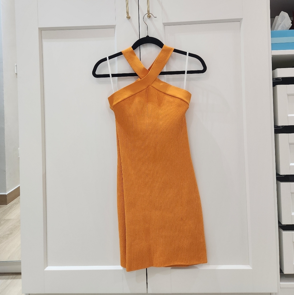 Aritzia Scult Knit Criss Cross Dress - Picture 3 of 7